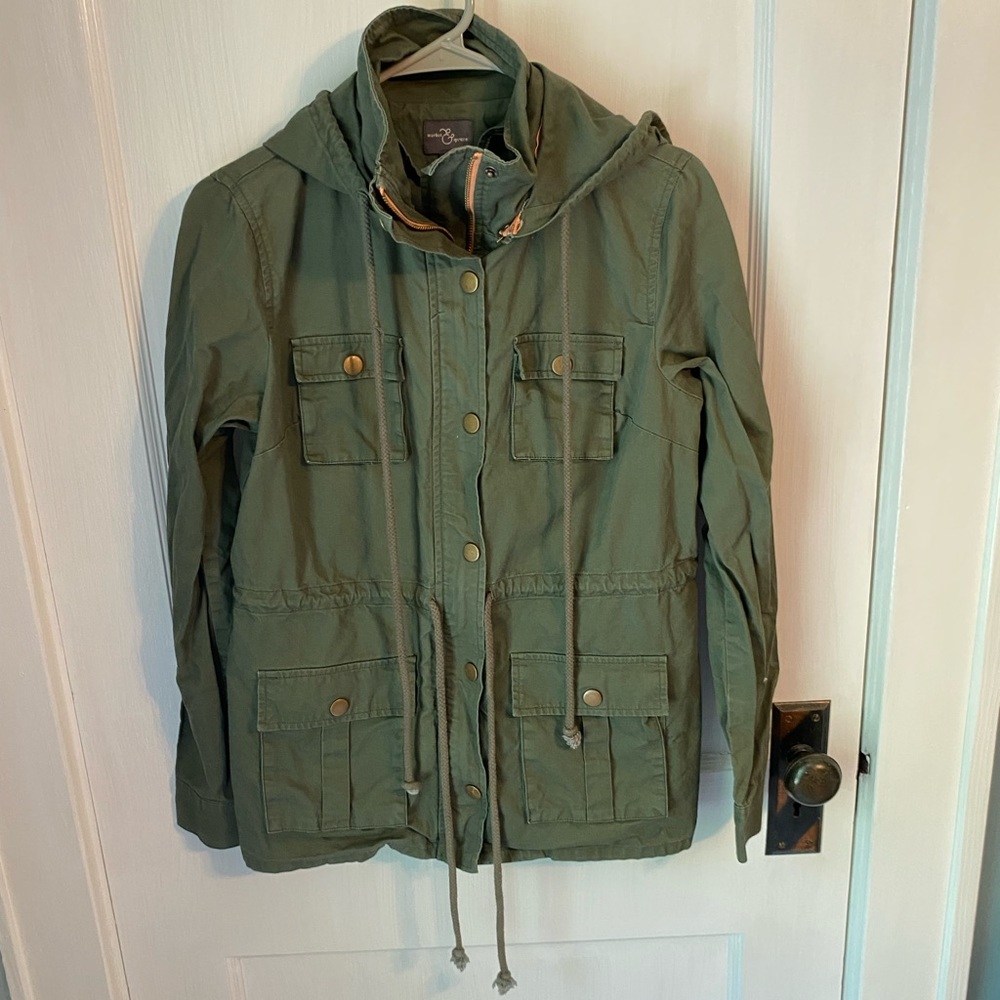 Army green Market & Spruce utility jacket - Picture 2 of 4